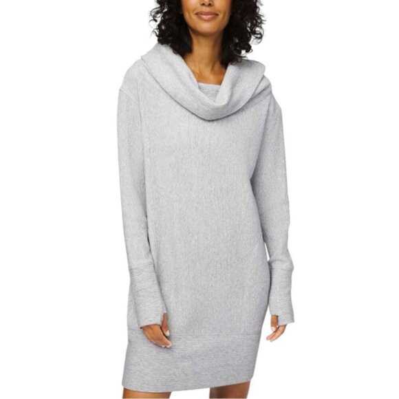 Lululemon Along the Way Dress XXS Heathered Core Ultra Light Grey - Picture 2 of 14